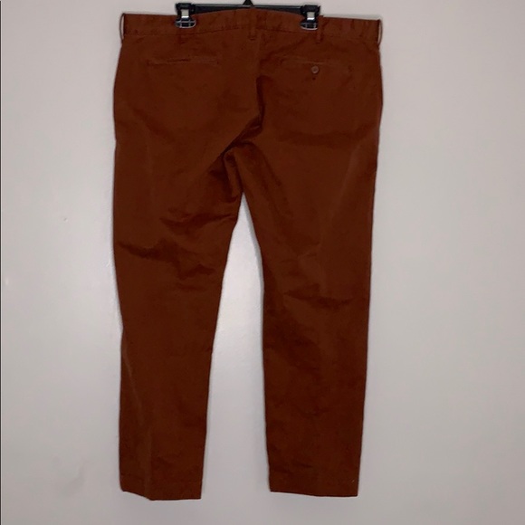J Crew Always Red Oarsman Pants 484 Slim 40 / 30 - Picture 3 of 8
